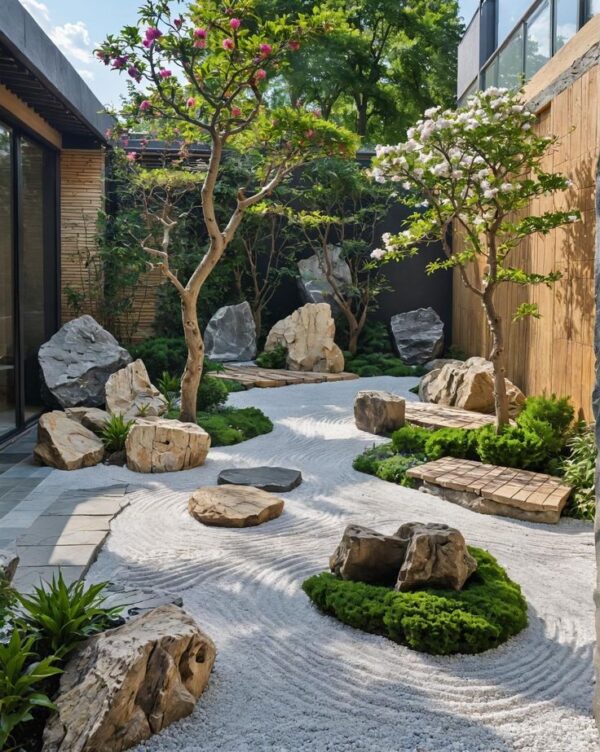 Đá tổ ong trang trí nguyên khối - Image 4